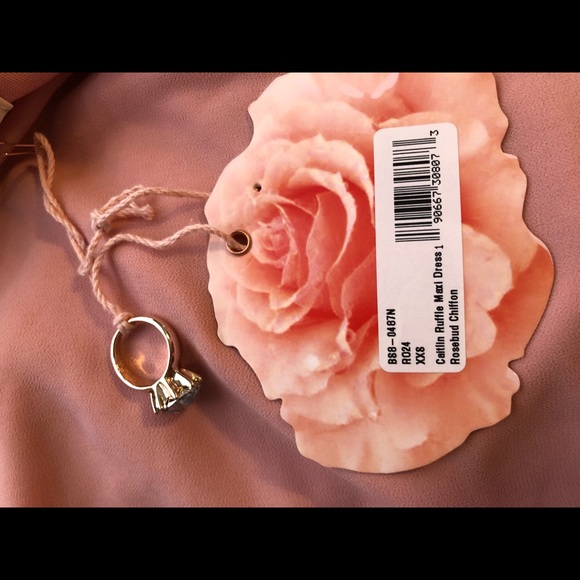 SHOW ME YOUR MUMU Caitlin Cold Shoulder Gown NWT - Picture 6 of 6